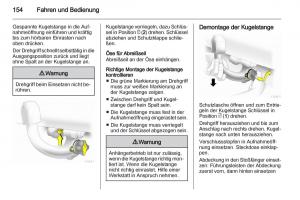 Opel-Zafira-B-Handbuch page 156 min