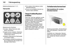 Opel-Zafira-B-Handbuch page 164 min