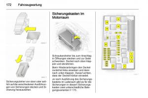 Opel-Zafira-B-Handbuch page 174 min