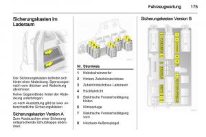 Opel-Zafira-B-Handbuch page 177 min