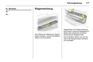 Opel-Zafira-B-Handbuch page 179 min