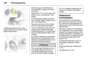 Opel-Zafira-B-Handbuch page 182 min