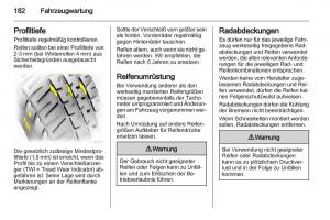 Opel-Zafira-B-Handbuch page 184 min