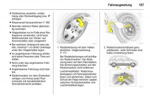 Opel-Zafira-B-Handbuch page 189 min