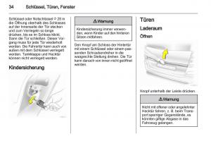 Opel-Zafira-B-Handbuch page 36 min