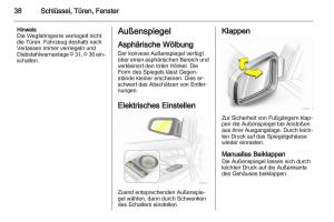 Opel-Zafira-B-Handbuch page 40 min