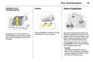 Opel-Zafira-B-Handbuch page 47 min