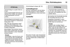 Opel-Zafira-B-Handbuch page 57 min