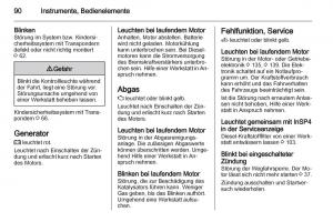 Opel-Zafira-B-Handbuch page 92 min