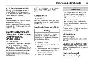 Opel-Zafira-B-Handbuch page 95 min