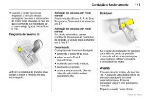 Opel-Zafira-B-manual-del-propietario page 142 min