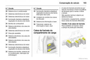 Opel-Zafira-B-manual-del-propietario page 184 min