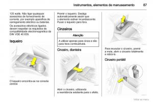 Opel-Zafira-B-manual-del-propietario page 88 min