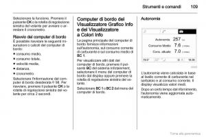 manual--Opel-Zafira-B-manuale-del-proprietario page 110 min