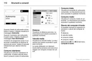 manual--Opel-Zafira-B-manuale-del-proprietario page 111 min