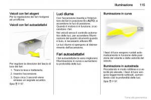 manual--Opel-Zafira-B-manuale-del-proprietario page 116 min