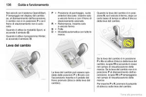 manual--Opel-Zafira-B-manuale-del-proprietario page 137 min