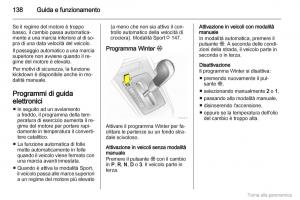 manual--Opel-Zafira-B-manuale-del-proprietario page 139 min