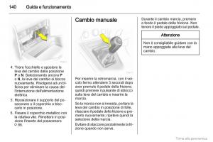 manual--Opel-Zafira-B-manuale-del-proprietario page 141 min