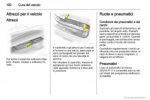 manual--Opel-Zafira-B-manuale-del-proprietario page 183 min