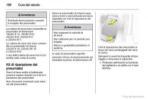 manual--Opel-Zafira-B-manuale-del-proprietario page 189 min