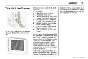 manual--Opel-Zafira-B-manuale-del-proprietario page 208 min