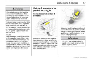 manual--Opel-Zafira-B-manuale-del-proprietario page 58 min