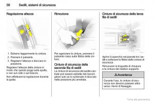 manual--Opel-Zafira-B-manuale-del-proprietario page 59 min