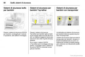 manual--Opel-Zafira-B-manuale-del-proprietario page 69 min