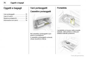 manual--Opel-Zafira-B-manuale-del-proprietario page 71 min