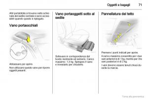 manual--Opel-Zafira-B-manuale-del-proprietario page 72 min