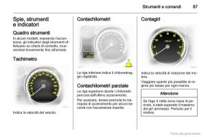 manual--Opel-Zafira-B-manuale-del-proprietario page 88 min