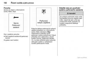 Opel-Zafira-B-navod-k-obsludze page 191 min