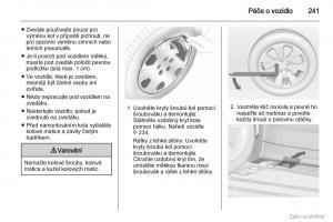 Opel-Zafira-B-navod-k-obsludze page 242 min