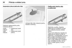 Opel-Zafira-B-navod-k-obsludze page 99 min