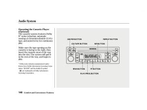 Honda-Accord-VI-owners-manual page 147 min