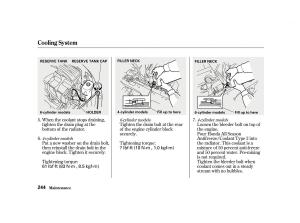 Honda-Accord-VI-owners-manual page 243 min