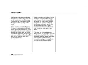 Honda-Accord-VI-owners-manual page 293 min