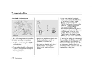 Honda-Civic-VII-owners-manual page 215 min