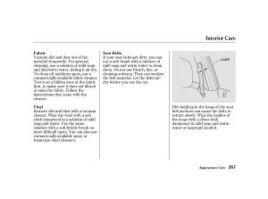 Honda-Civic-VII-owners-manual page 256 min