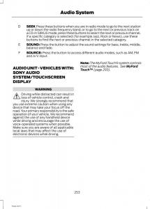 Ford-Fiesta-VII-7-owners-manual page 256 min