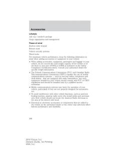 Ford-Focus-II-2-owners-manual page 266 min