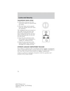 Ford-Focus-II-2-owners-manual page 72 min