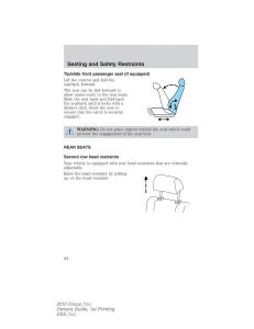 Ford-Focus-II-2-owners-manual page 94 min