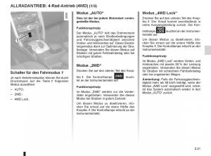 Renault-Koleos-Handbuch page 99 min