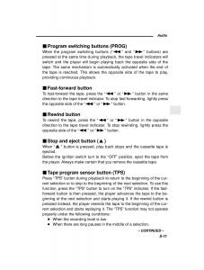 Subaru-Forester-I-1-owners-manual page 141 min