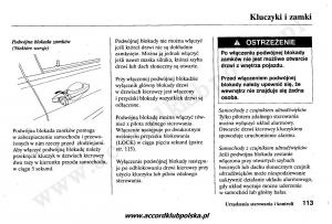 Honda-Accord-VII-7-instrukcja-obslugi page 117 min