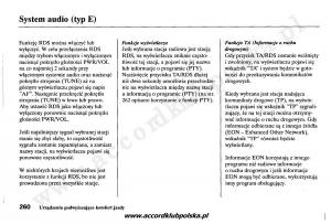 Honda-Accord-VII-7-instrukcja-obslugi page 264 min