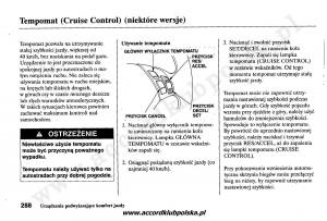 Honda-Accord-VII-7-instrukcja-obslugi page 292 min