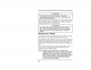 Ford-Ranger-owners-manual page 166 min